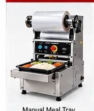 Manual Meal Tray Sealing Machine
